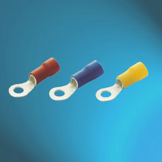 Insulated Wire Connector Ring and Spade Crimp Terminals.